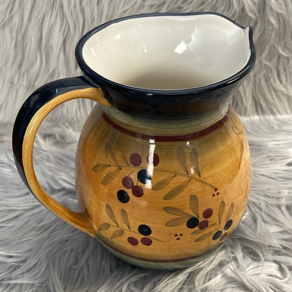 Vintage FTD Vase or‎ Pitcher with handle - Picture 6 of 14